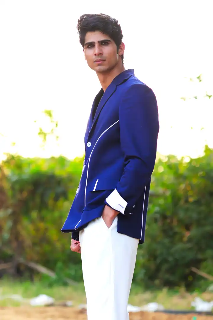 The Blue Contour Shacket - Image 5